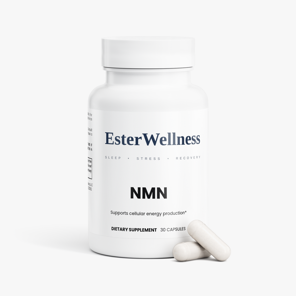 NMN 500 mg — Cellular Energy & Healthy Aging Support (30 Capsules)